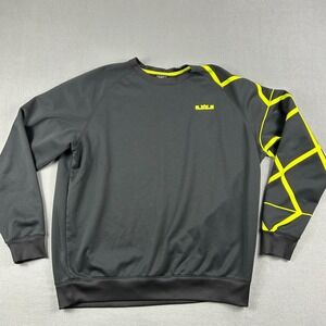 Nike Lebron James Sweatshirt‎ Mens 2XL Black Pullover Crew Neck Dri Fit